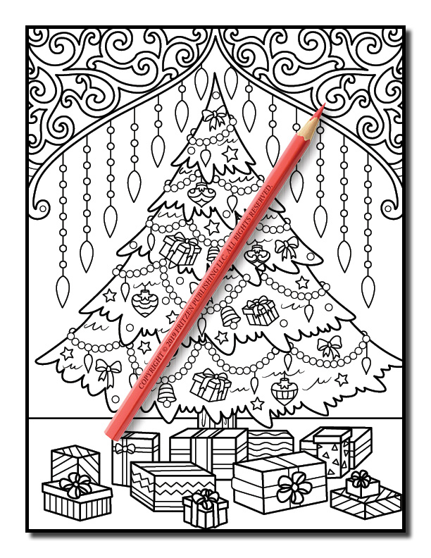 Christmas Coloring Book Volume 3 by Jade Summer