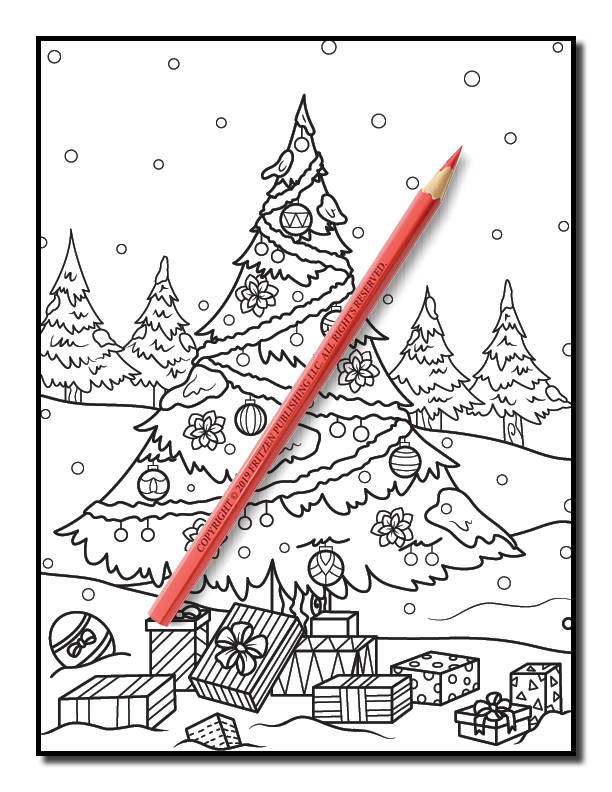 Christmas Coloring Book - Volume 3 by Jade Summer