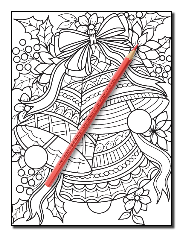 Christmas Coloring Book Volume 3 by Jade Summer