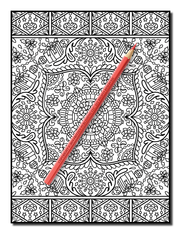 Christmas Coloring Book Volume 3 by Jade Summer