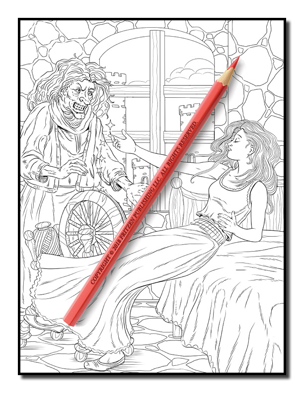 Grimm Fairy Tales Grimm Fairy Tale Coloring Pages for Adults