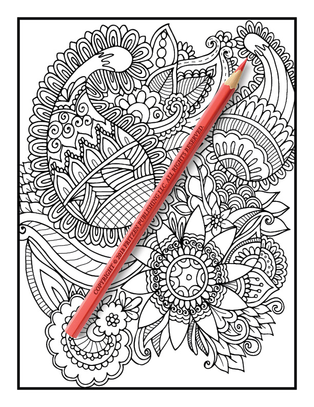 Henna Coloring Book Free Henna Coloring Book Pages for Adults PDF