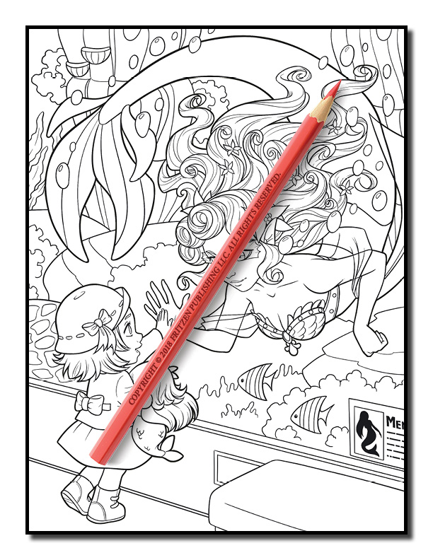 Mermaid Coloring Book | Free Mermaid Pages for Adults | PDF