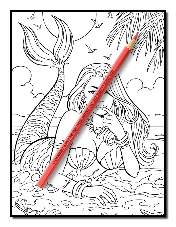 Download Mermaids | Free Mermaids Pages for Adults | PDF