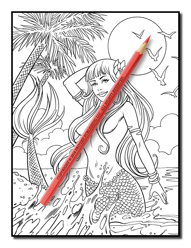 Download Mermaids | Free Mermaids Pages for Adults | PDF