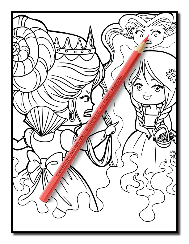 770 Princess Coloring Book Jade Summer Picture HD