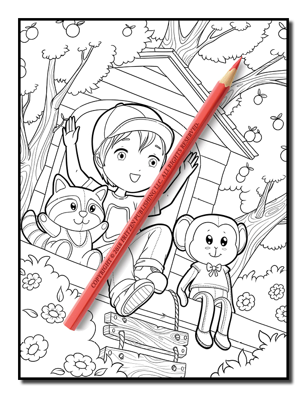 Stuffed Animals Coloring Book | Stuffed Animal Pages for ...