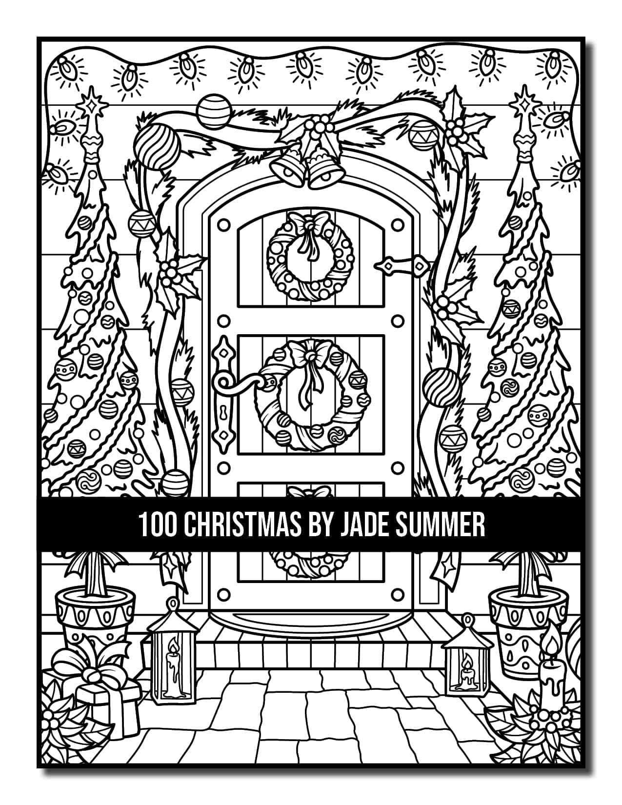 100 Christmas Coloring Book – Jade Summer