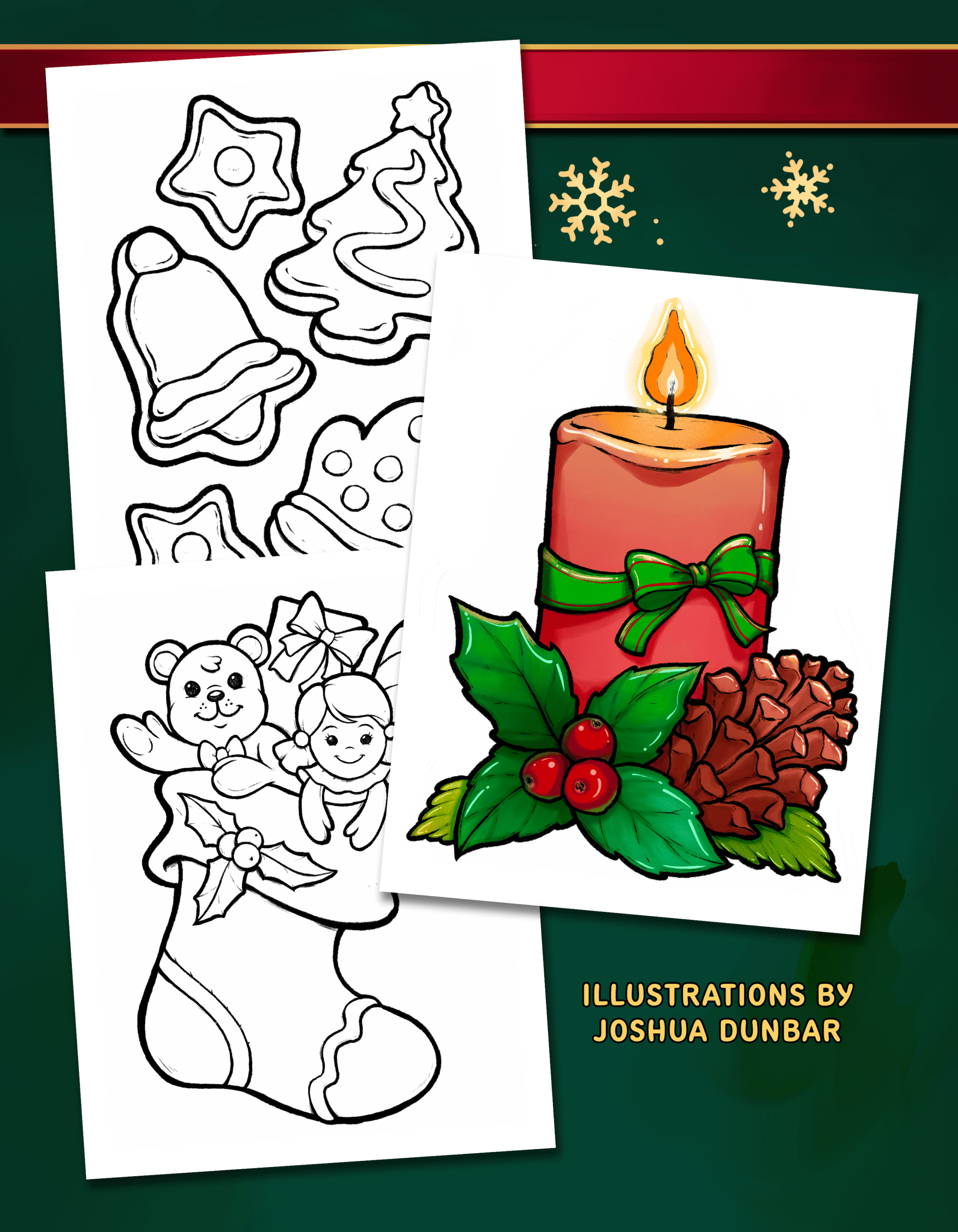 Easy Christmas Coloring Book (2nd Edition) - Image 8