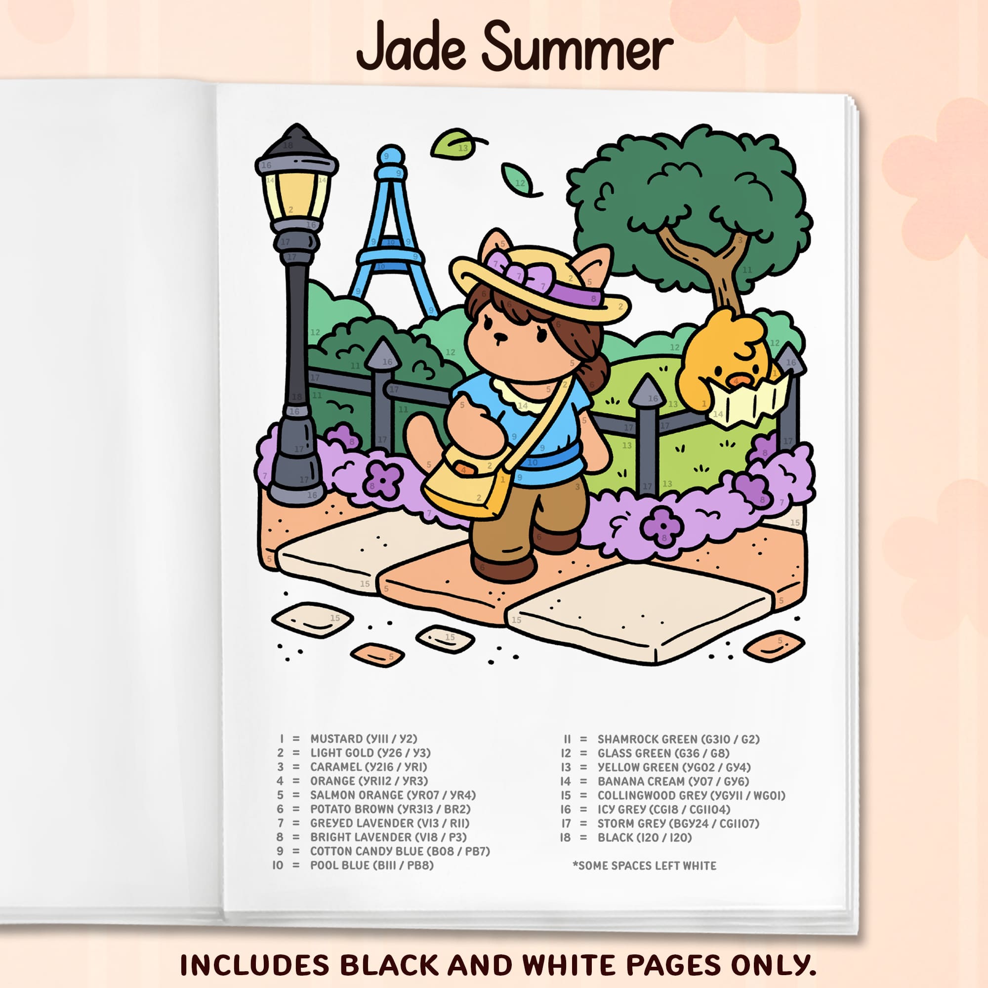 Cute & Cozy Color by Number - Image 2