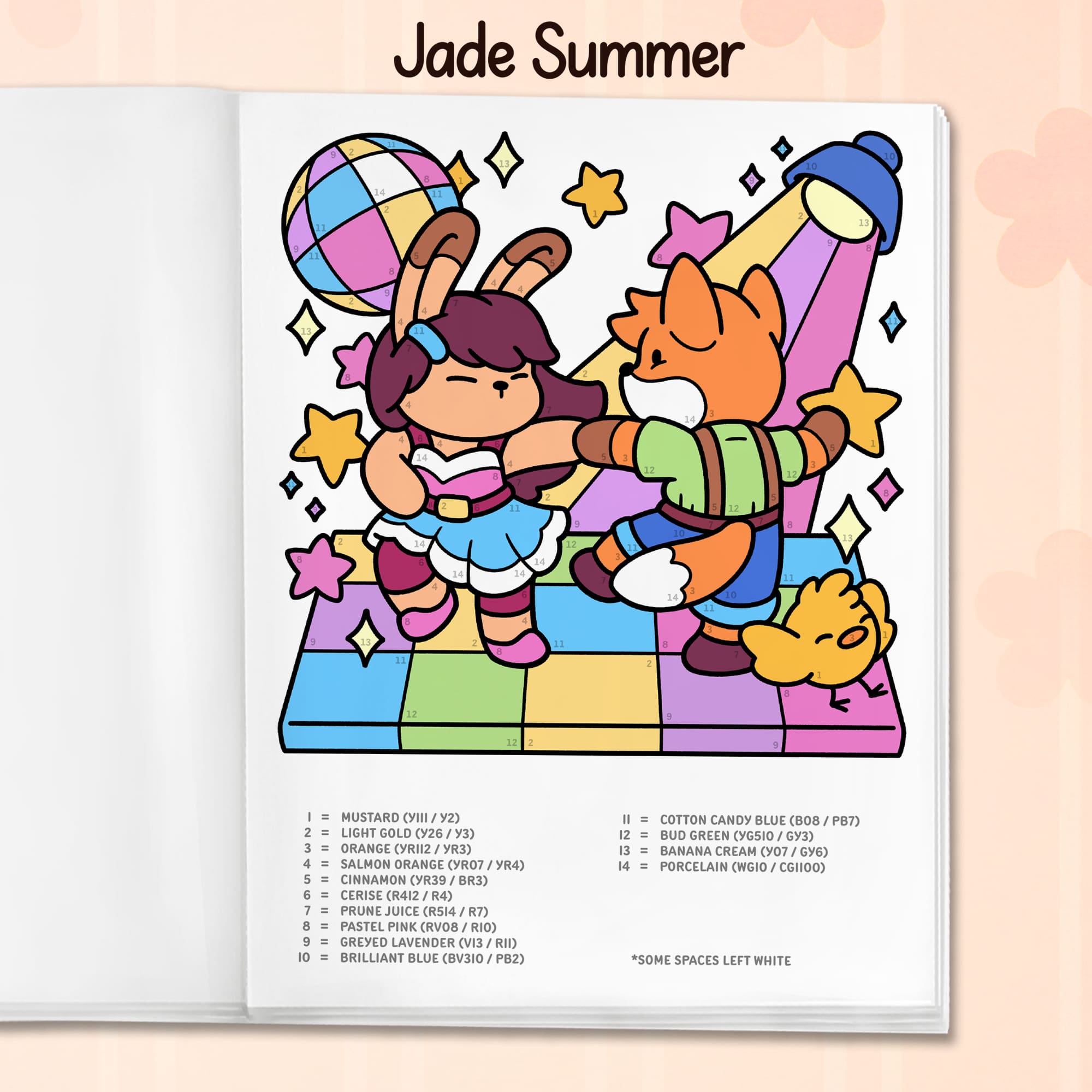 Cute & Cozy Color by Number - Image 4