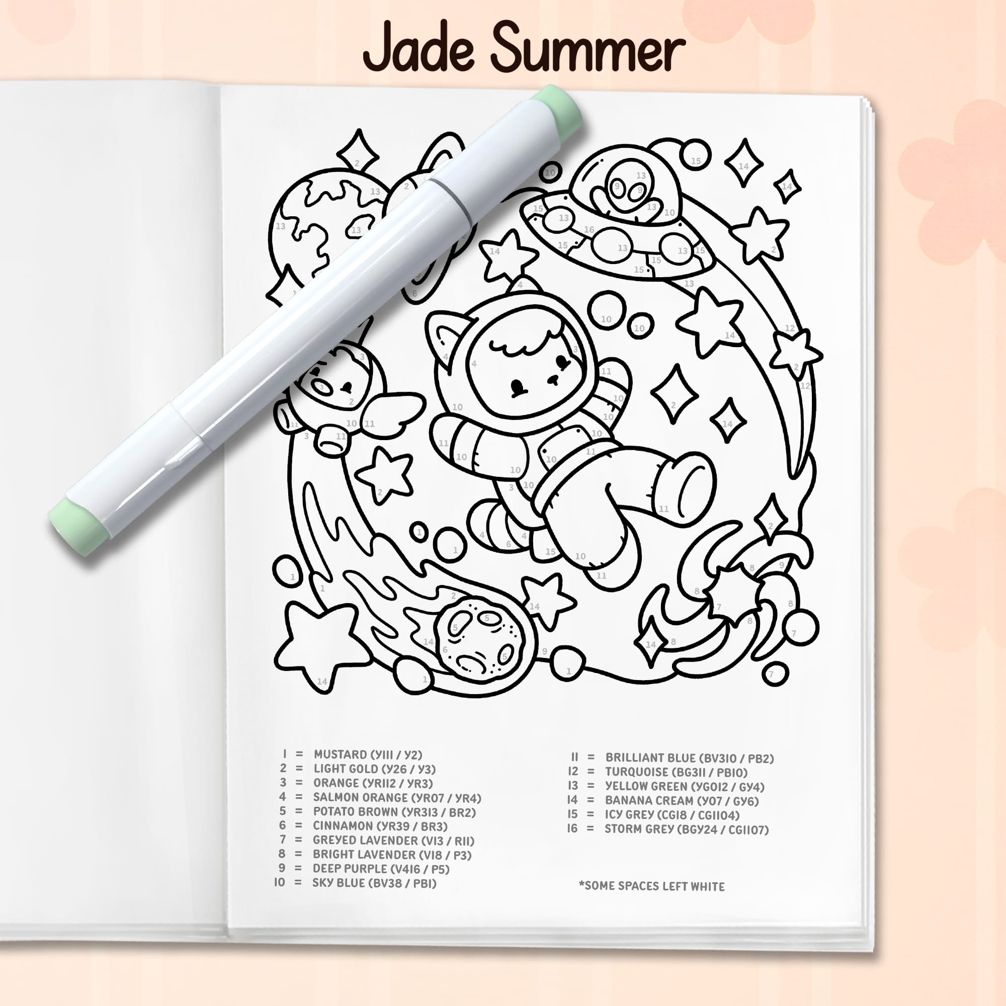 Cute & Cozy Color by Number - Image 5