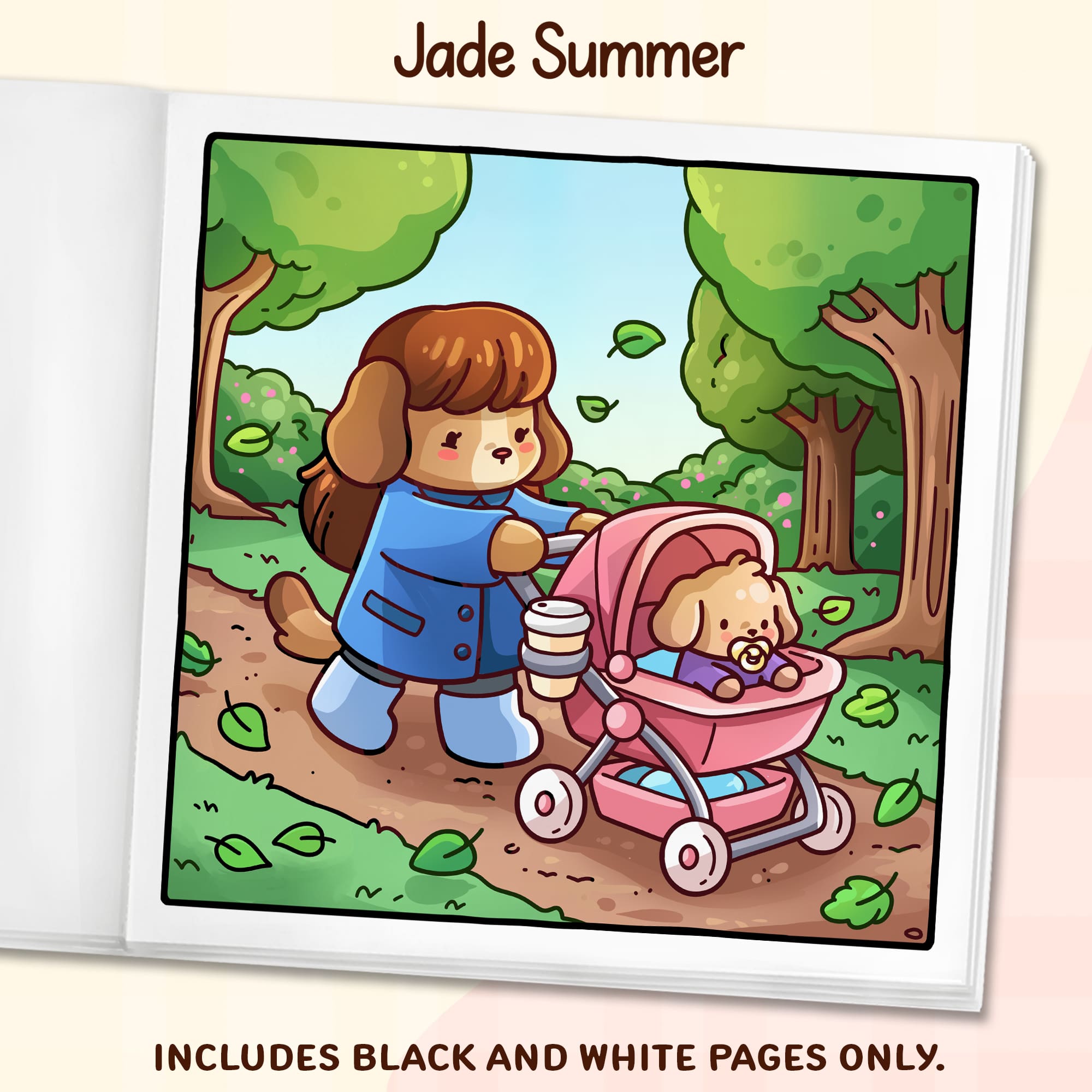 Cozy Moms Coloring Book - Image 3