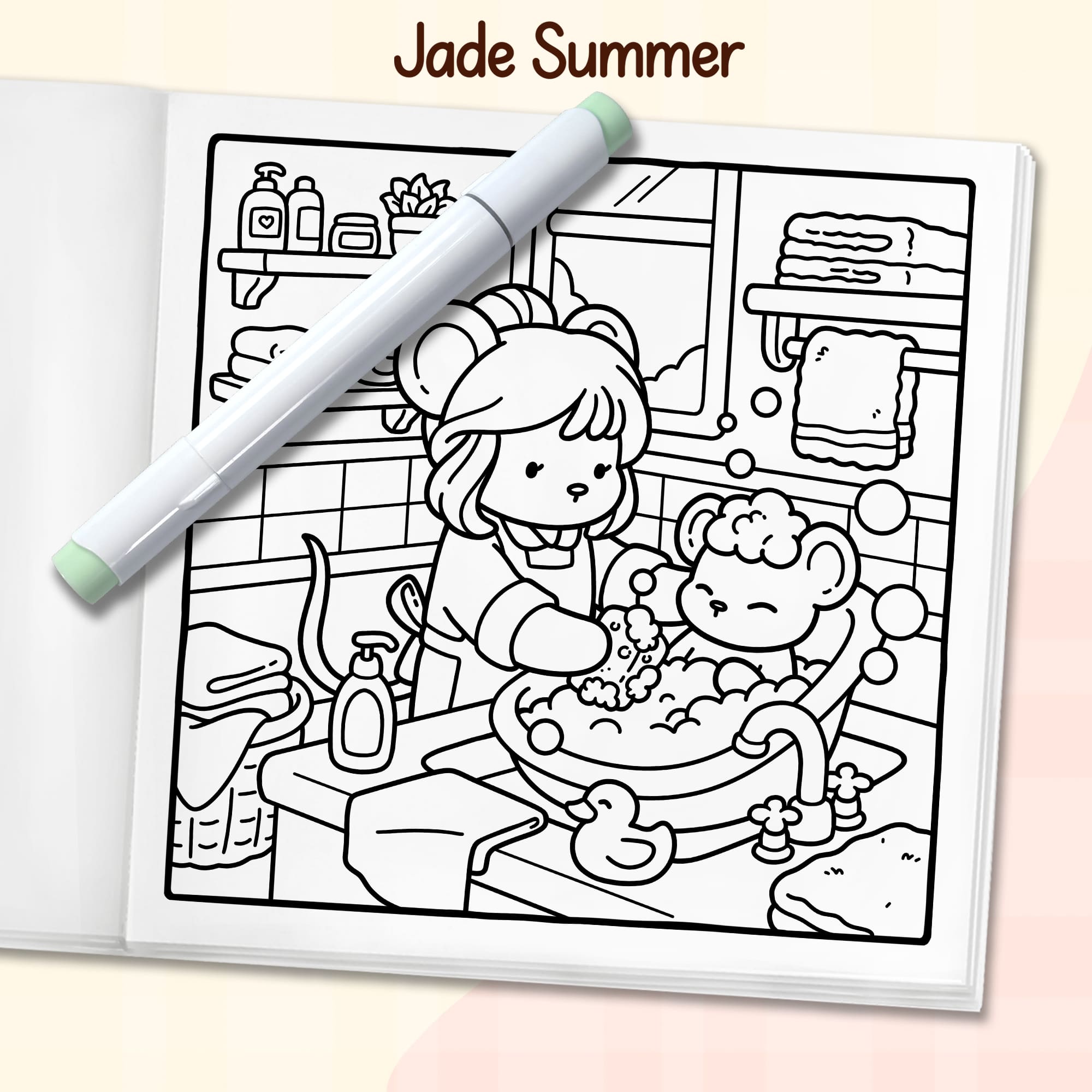 Cozy Moms Coloring Book - Image 5