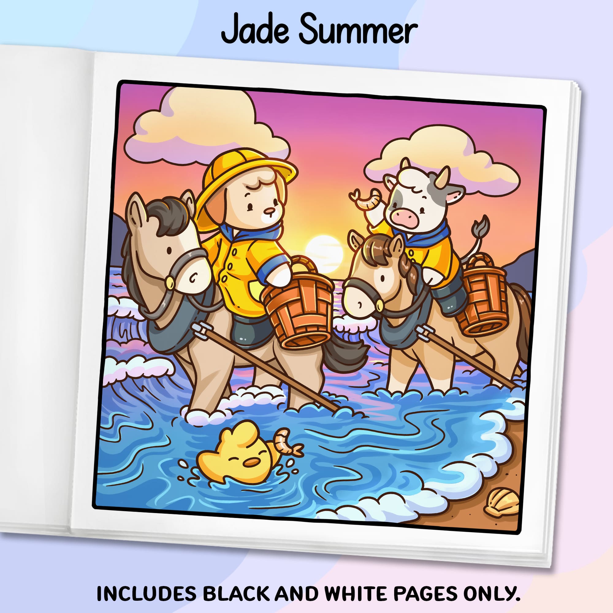 Cozy Belgium and Holland Coloring Book - Image 2