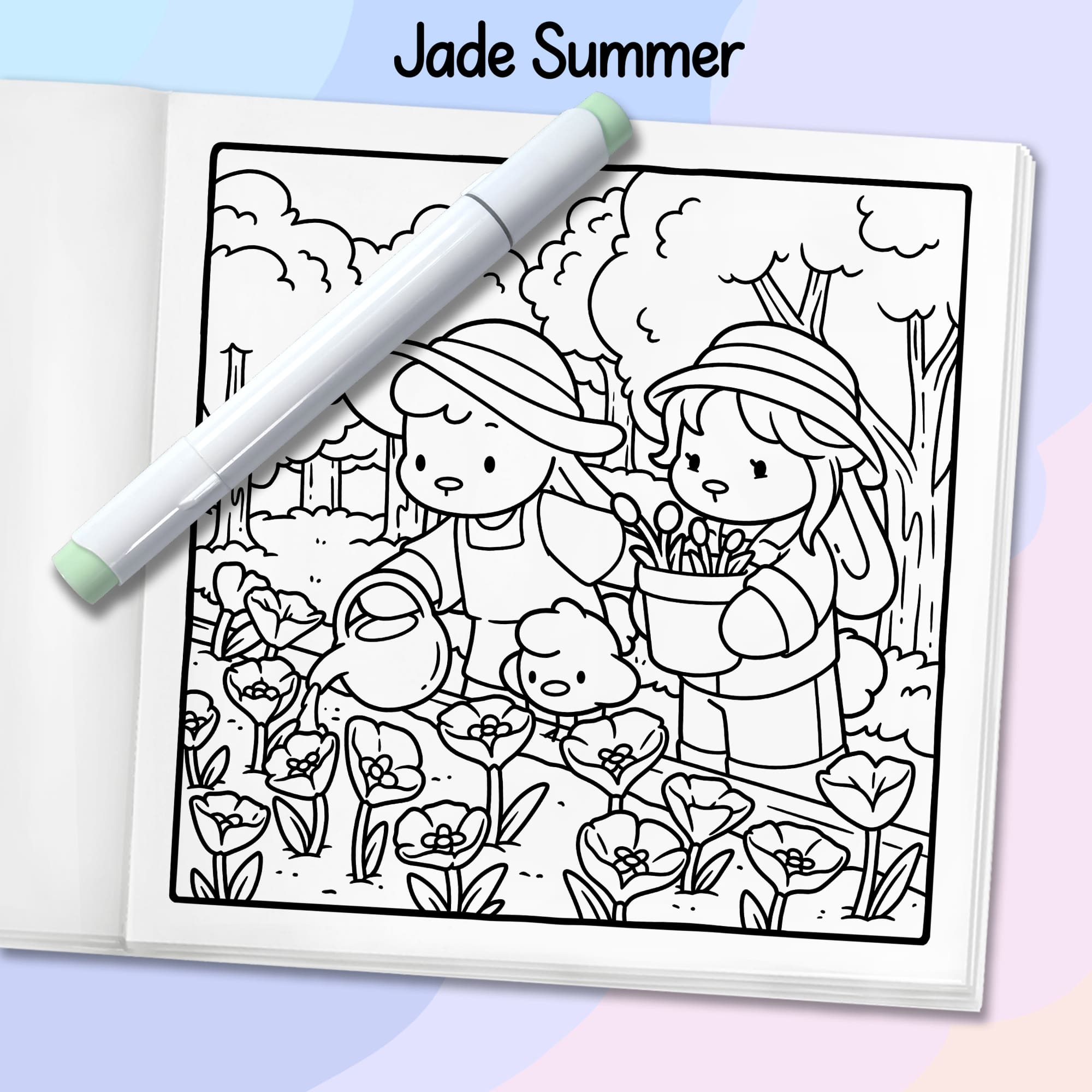 Cozy Belgium and Holland Coloring Book - Image 7