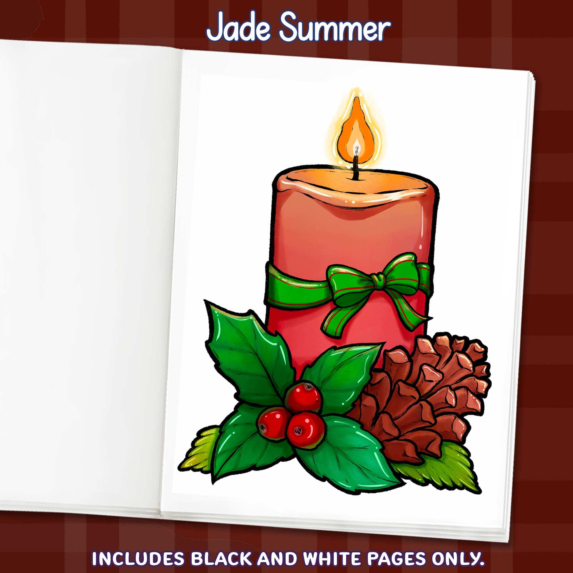 Easy Christmas Coloring Book (2nd Edition) - Image 3