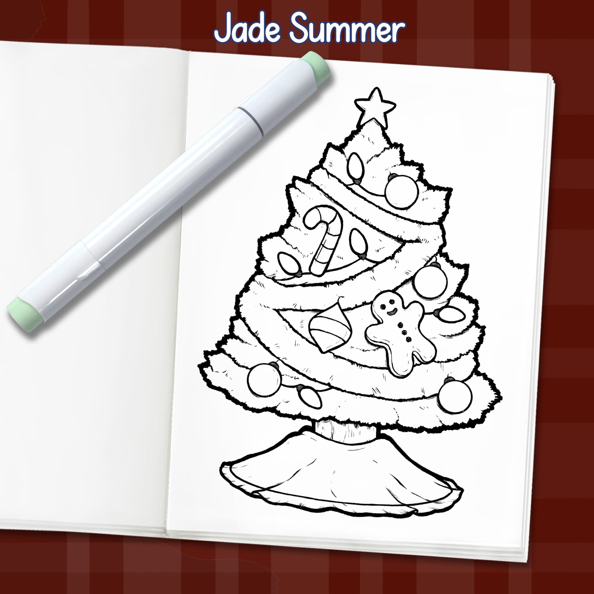 Easy Christmas Coloring Book (2nd Edition) - Image 5