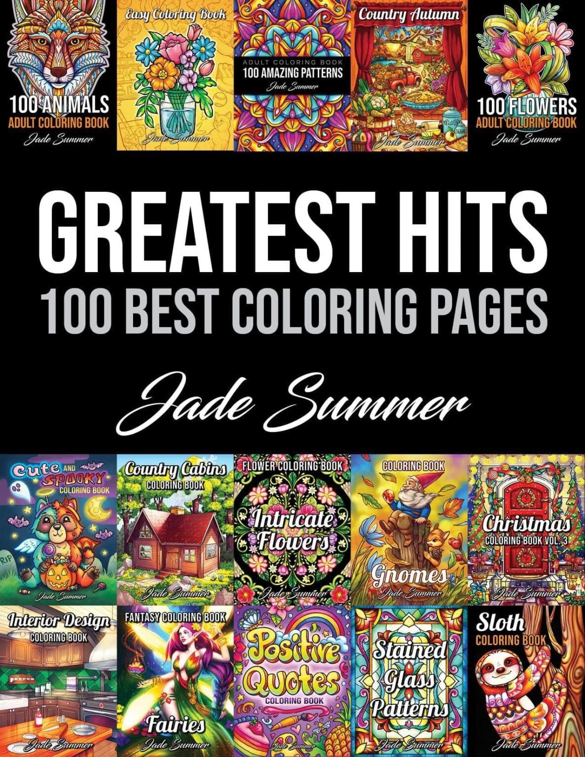 Jade Summer - Coloring Books for Adults and Kids