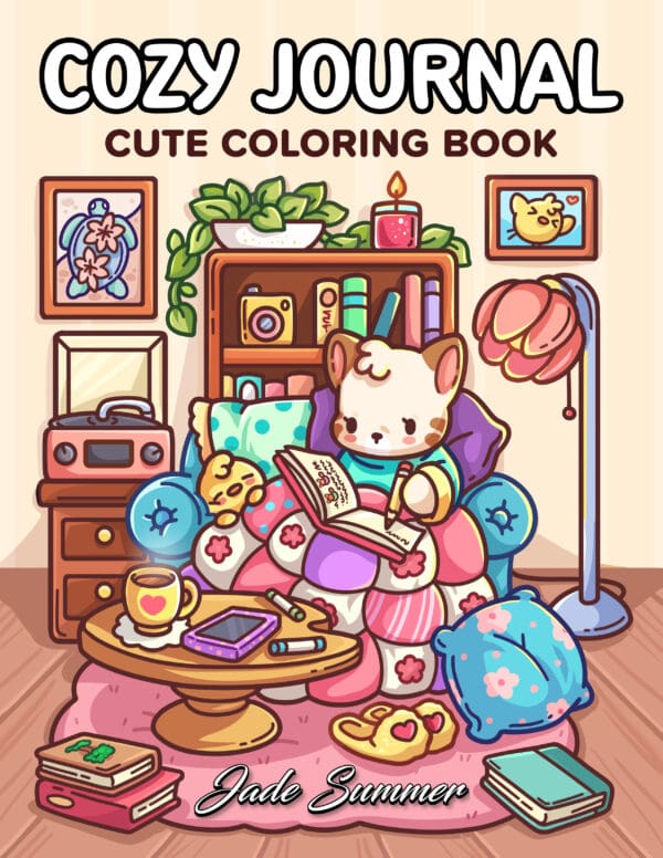 Cozy Journal Coloring Book