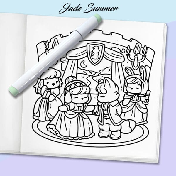 Cozy Kingdom Coloring Book - Image 7
