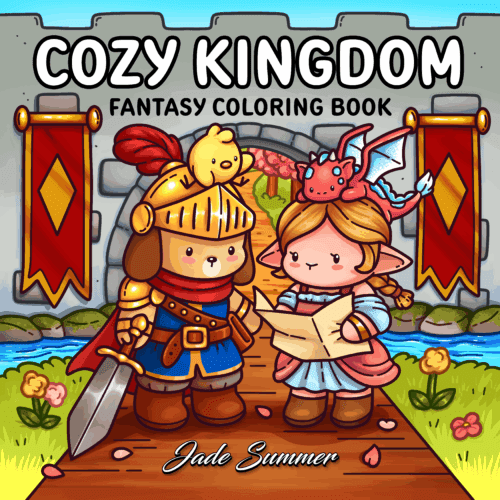 Cozy Kingdom Coloring Book