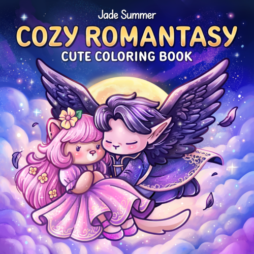 Cozy Romantasy Coloring Book