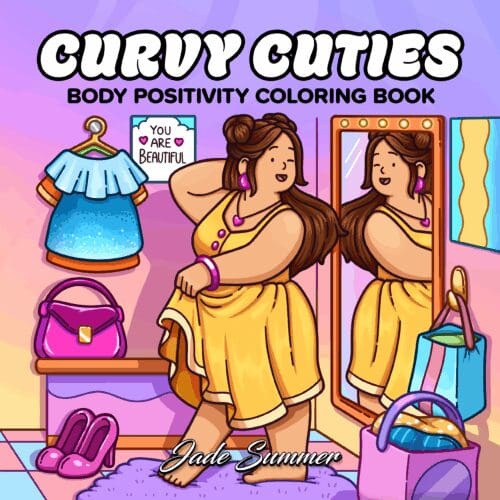 Curvy Cuties Coloring Book