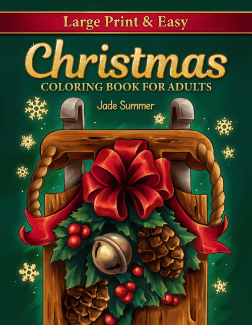 Easy Christmas Coloring Book (2nd Edition)
