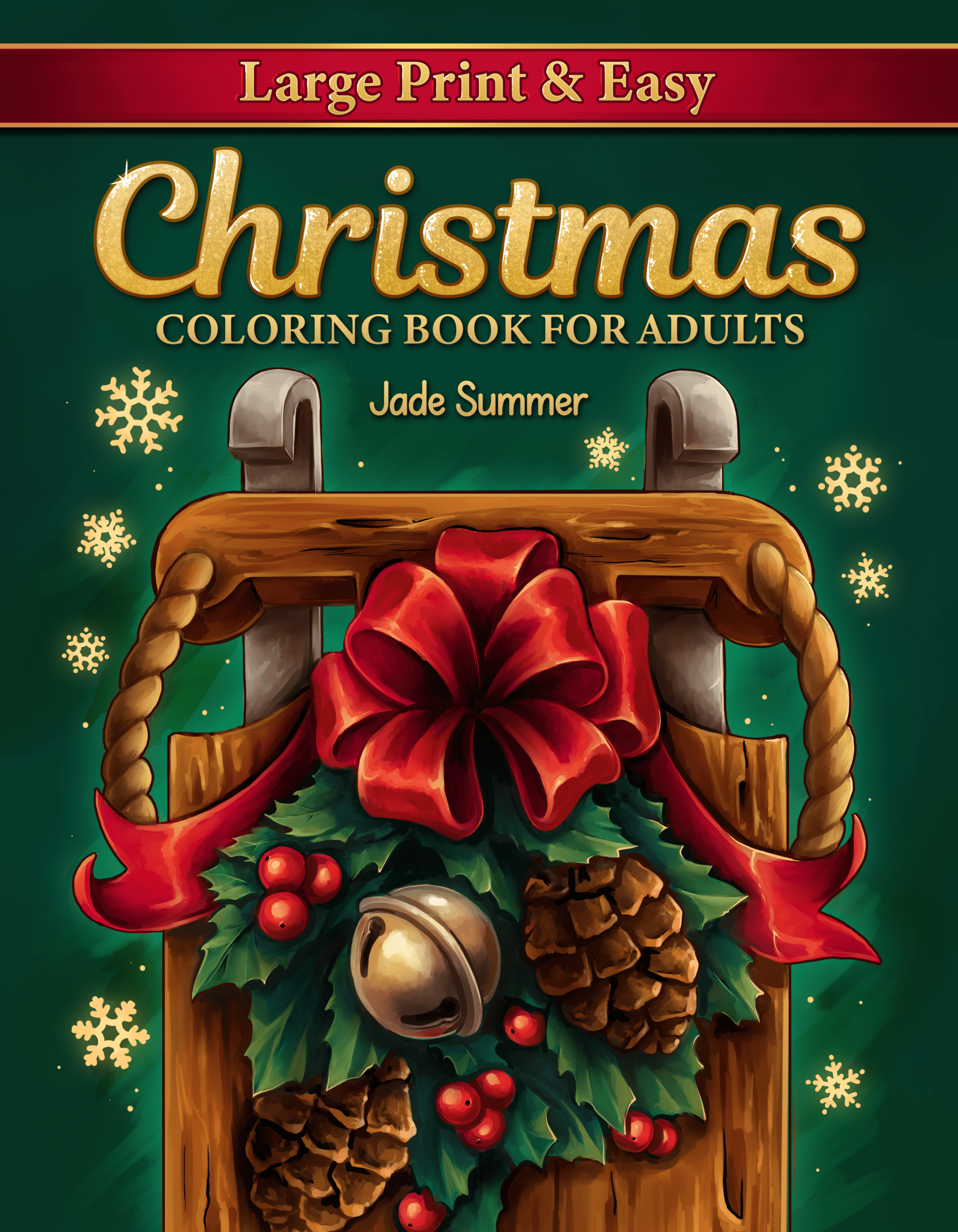 Easy Christmas Coloring Book (2nd Edition)