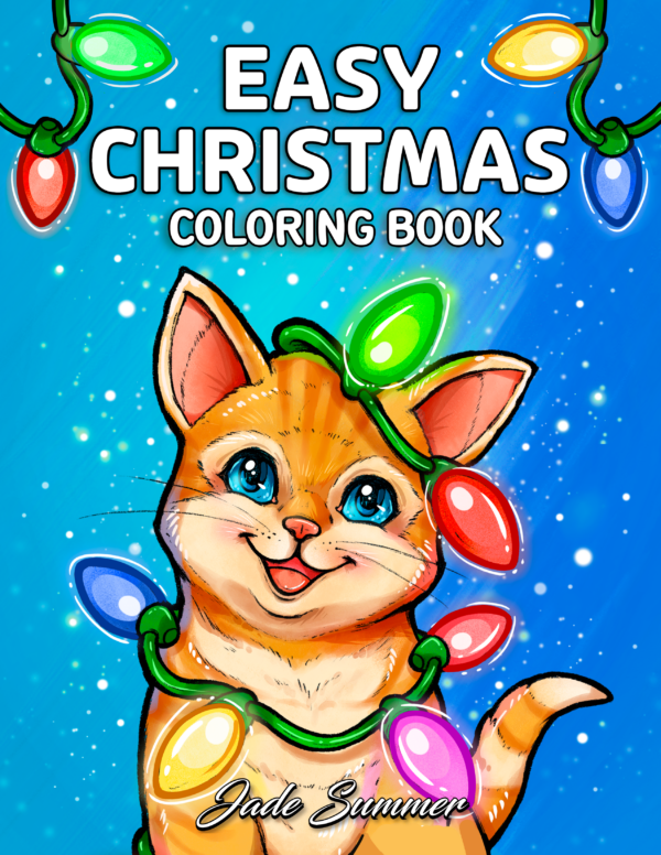 Easy Christmas Coloring Book (2nd Edition)