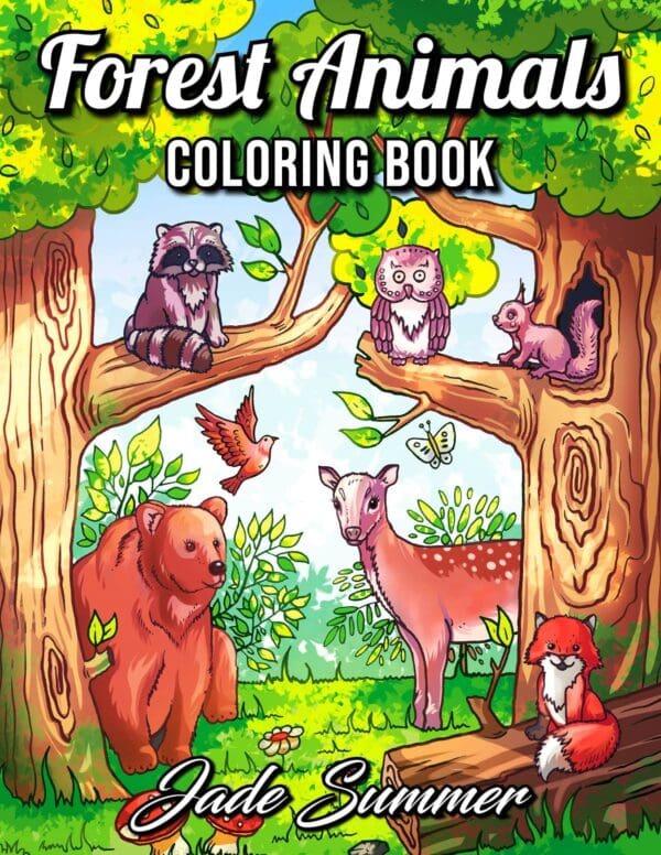 Animal Coloring Books | Jade Summer