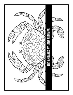 Animal Coloring Pages: 100 Animals Adult Coloring Book by Jade Summer 100  Digital Coloring Pages printable, PDF Download -  Sweden