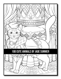 Animals coloring books for kids ages 2-4: Super Cute Kawaii