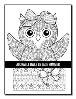 Adorable Owls Coloring Book