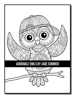 Adorable Owls Coloring Book For 4-8: Best Adult Coloring Book with Cute Owl  Portraits, Fun Owl Designs, interested 50+ unique design every one must lo  (Paperback)