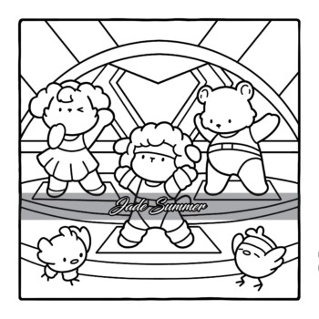 Cozy Eras Coloring Book | Jade Summer