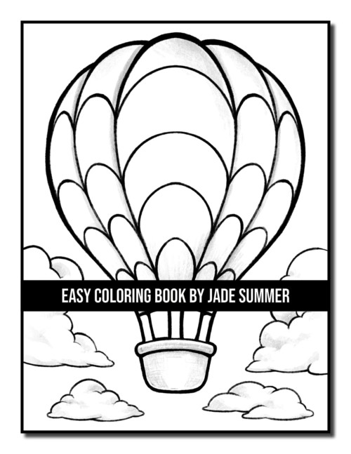 Easy Coloring Book | Jade Summer