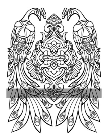 Elegant Patterns Coloring Book (2nd Edition) | Jade Summer