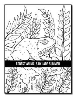 Forest Animals Coloring Book | Jade Summer