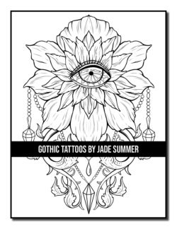 Gothic Tattoos Coloring Book – Jade Summer