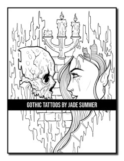 Gothic Tattoos Coloring Book | Jade Summer