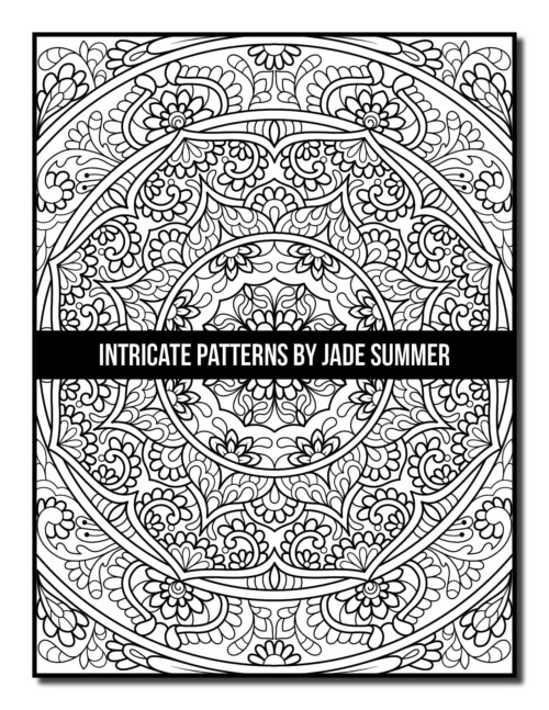 Intricate Patterns Coloring Book – Jade Summer