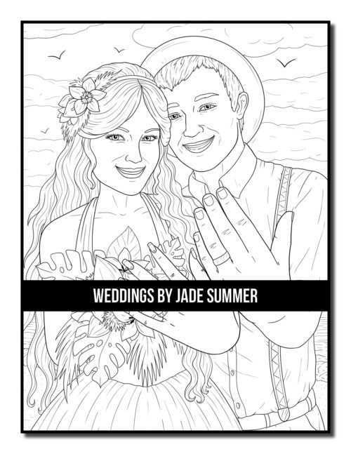 Weddings Coloring Book – Jade Summer